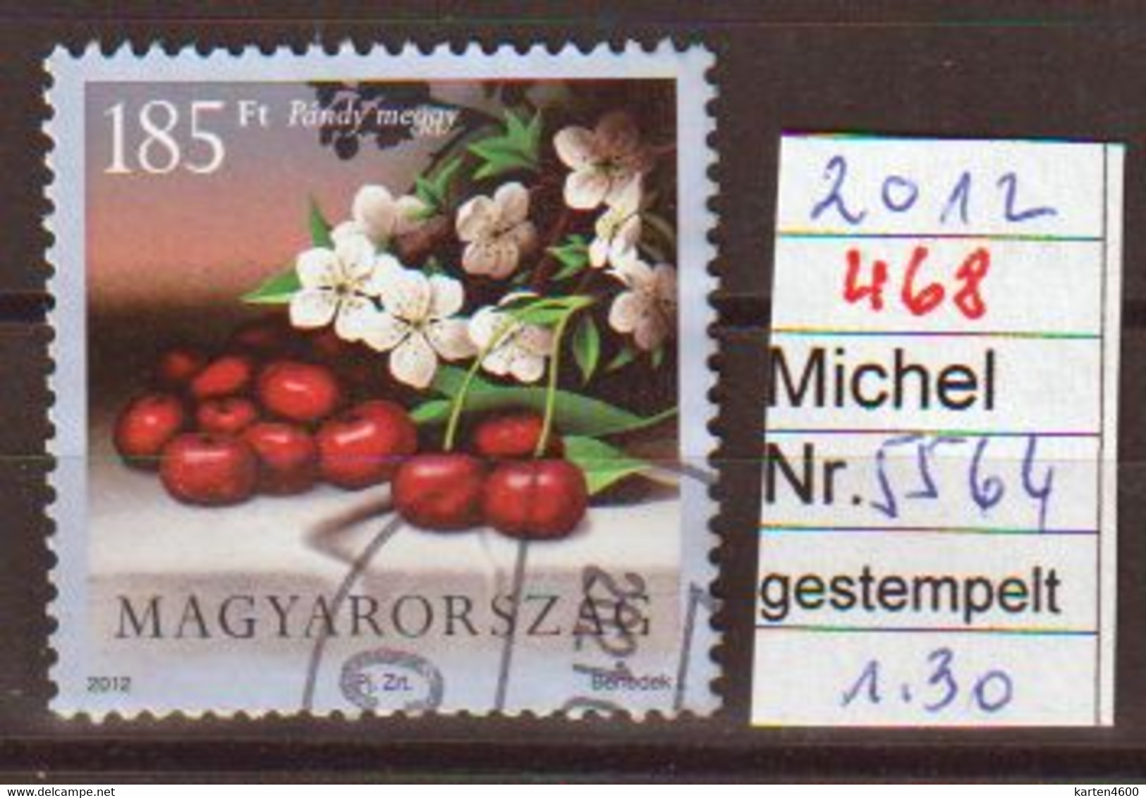 Obst  2012   (468) - Used Stamps