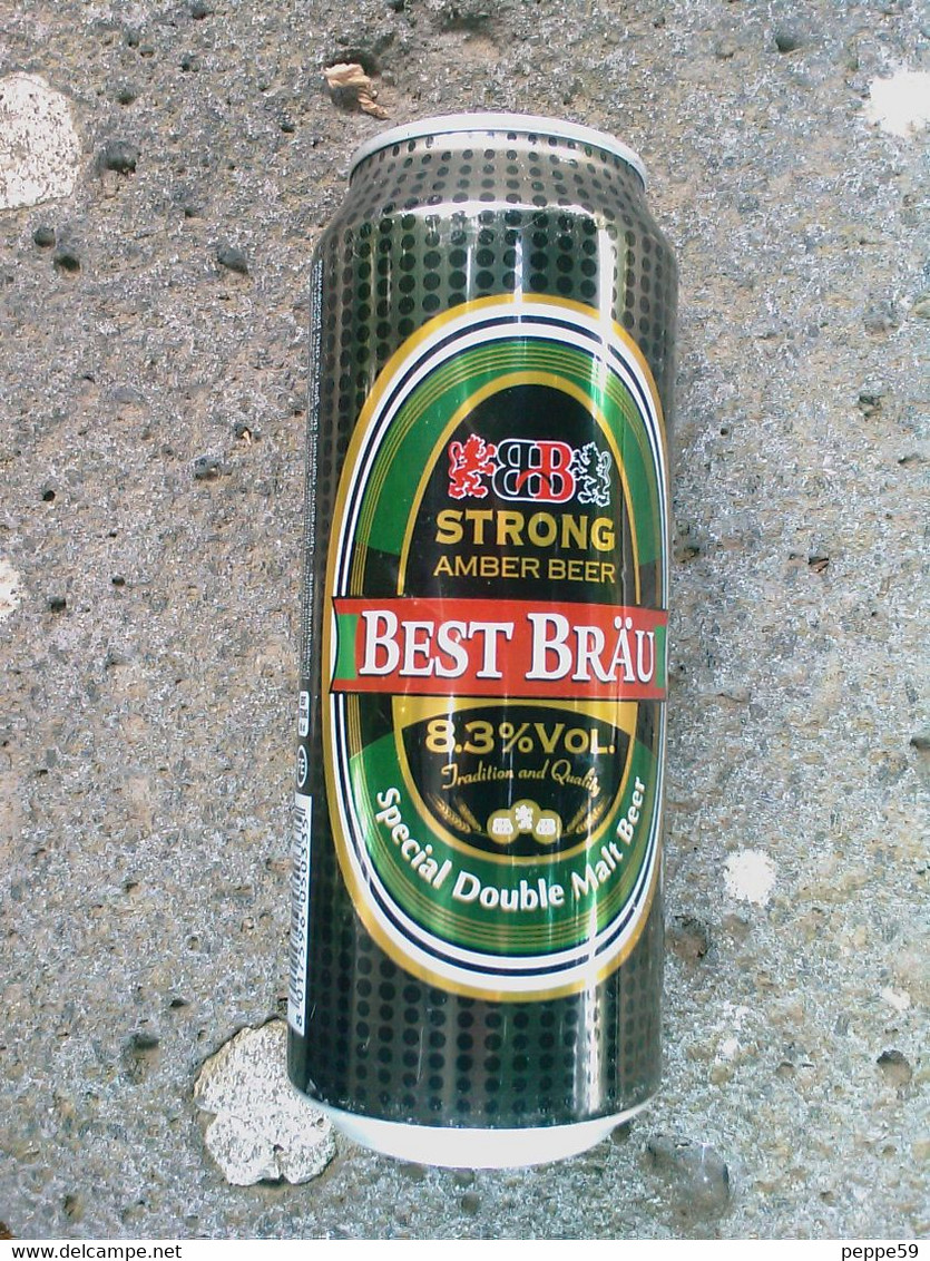 Lattina Italia - Birra Best Brau Strong - 50 Cl - ( Vuota ) - Cans