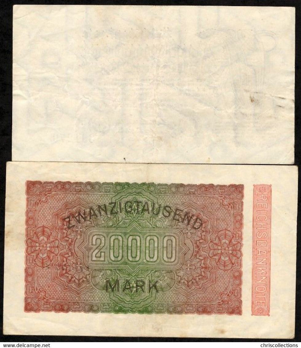 MONDE - Lot De 7 Billets Allemands - Collezioni