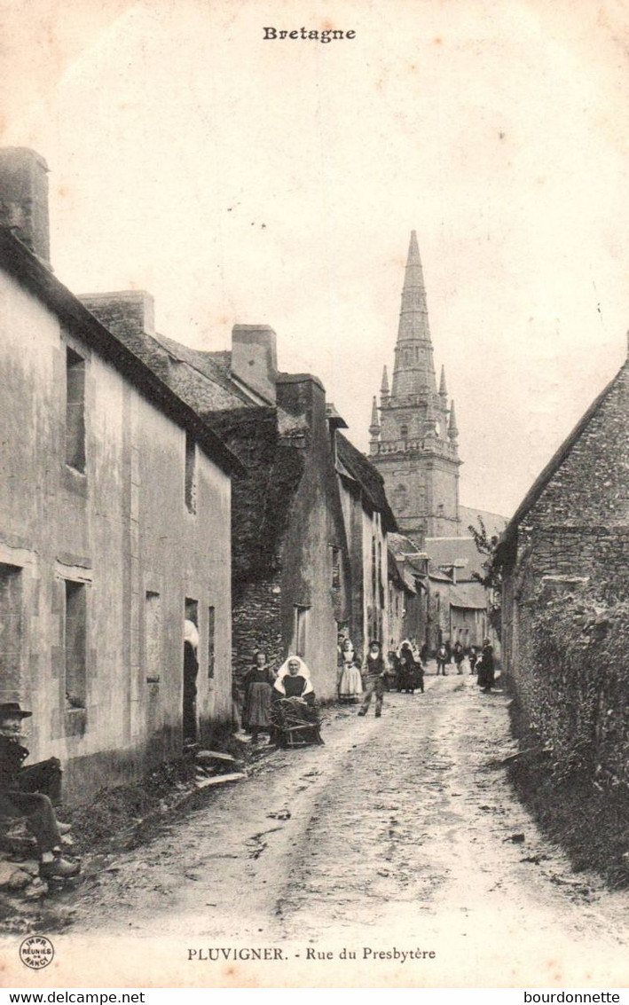 PLUVIGNER. - Rue Du Presbytère - Pluvigner