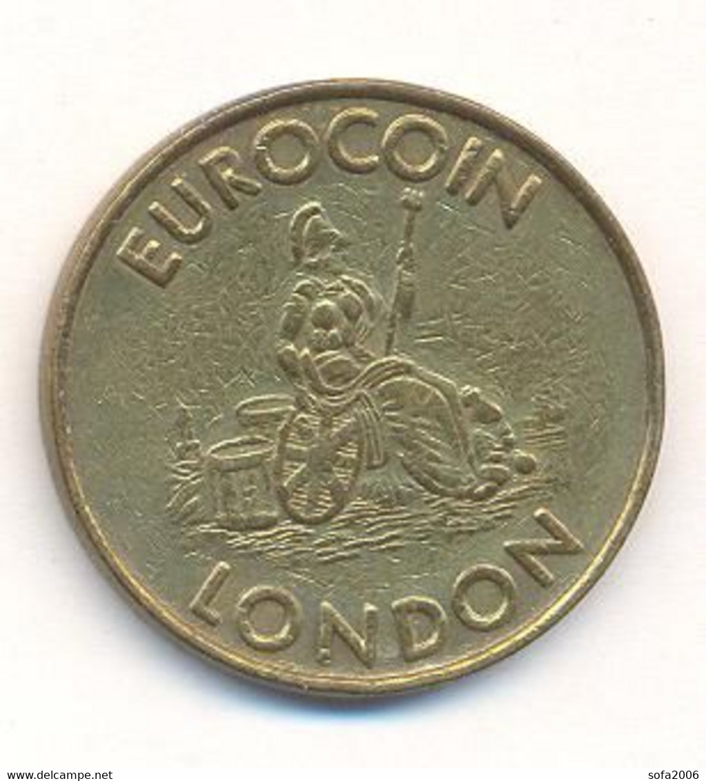 Jeton Token EUROCOIN LONDON - Monedas / De Necesidad