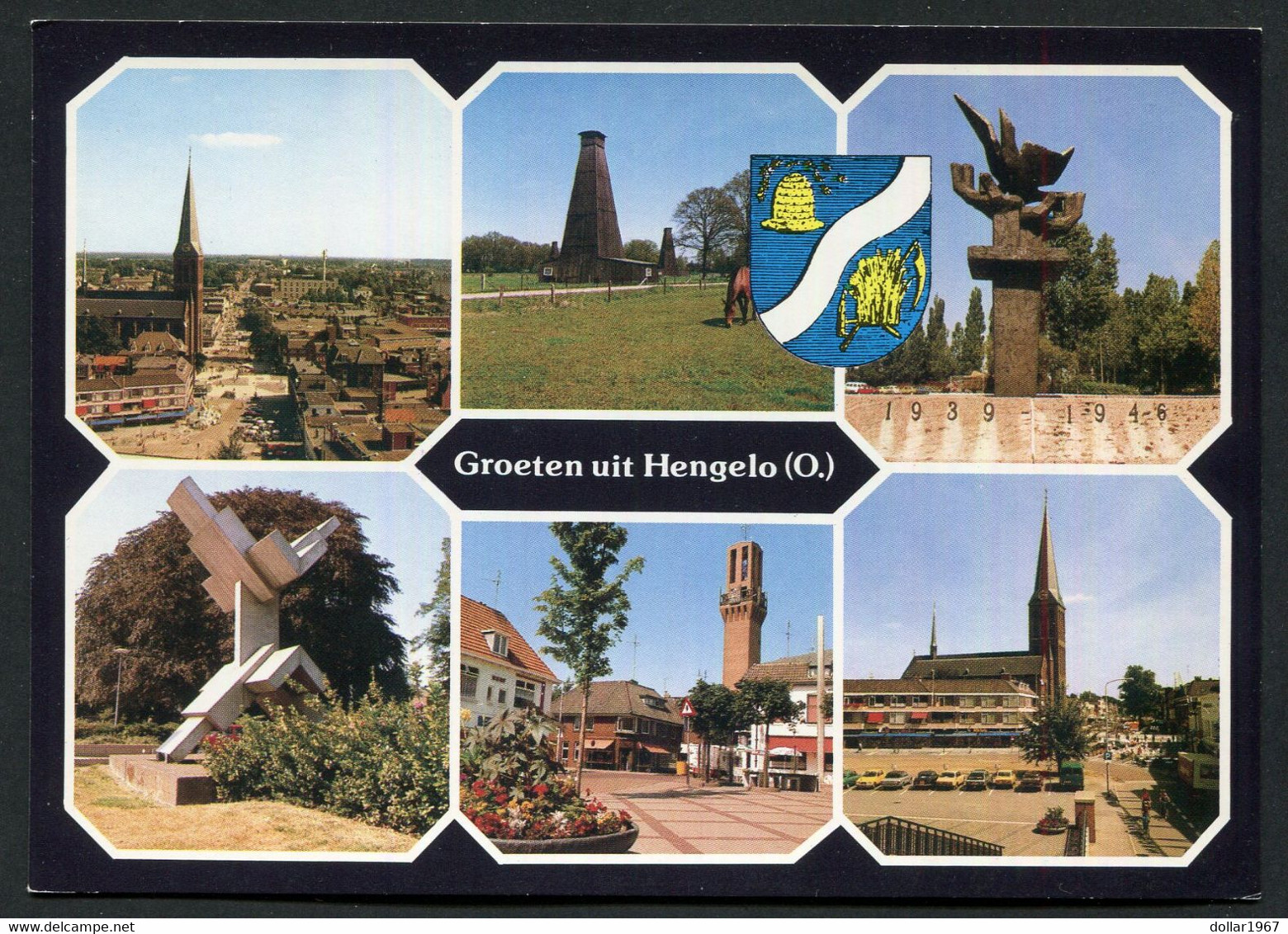 Groeten Uit Hengelo ( O )   -Not  USED  - 2 Scans For Condition.(Originalscan !!) - Hengelo (Ov)