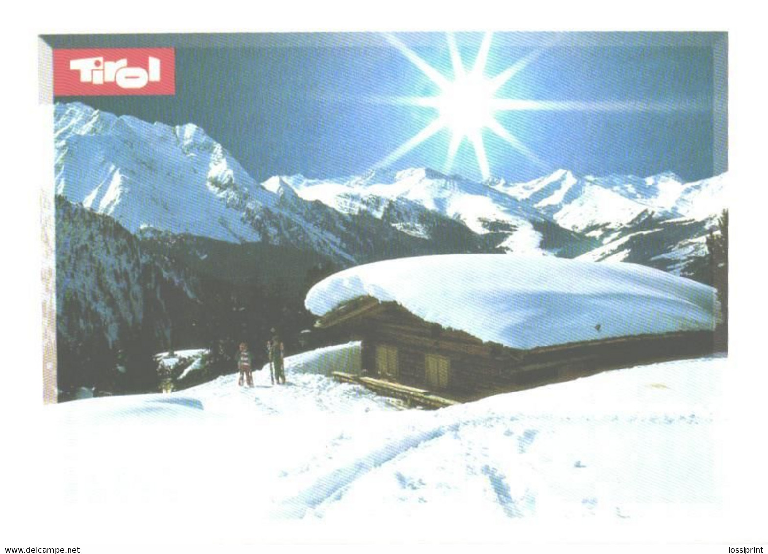 Austria:Tirol, Winter Greetings From The Mountains - Stams