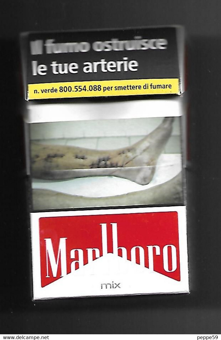Tabacco Pacchetto Di Sigarette Italia - Malboro 5 Mix  Da 20 Pezzi - Vuoto - Sigarettenkokers (leeg)