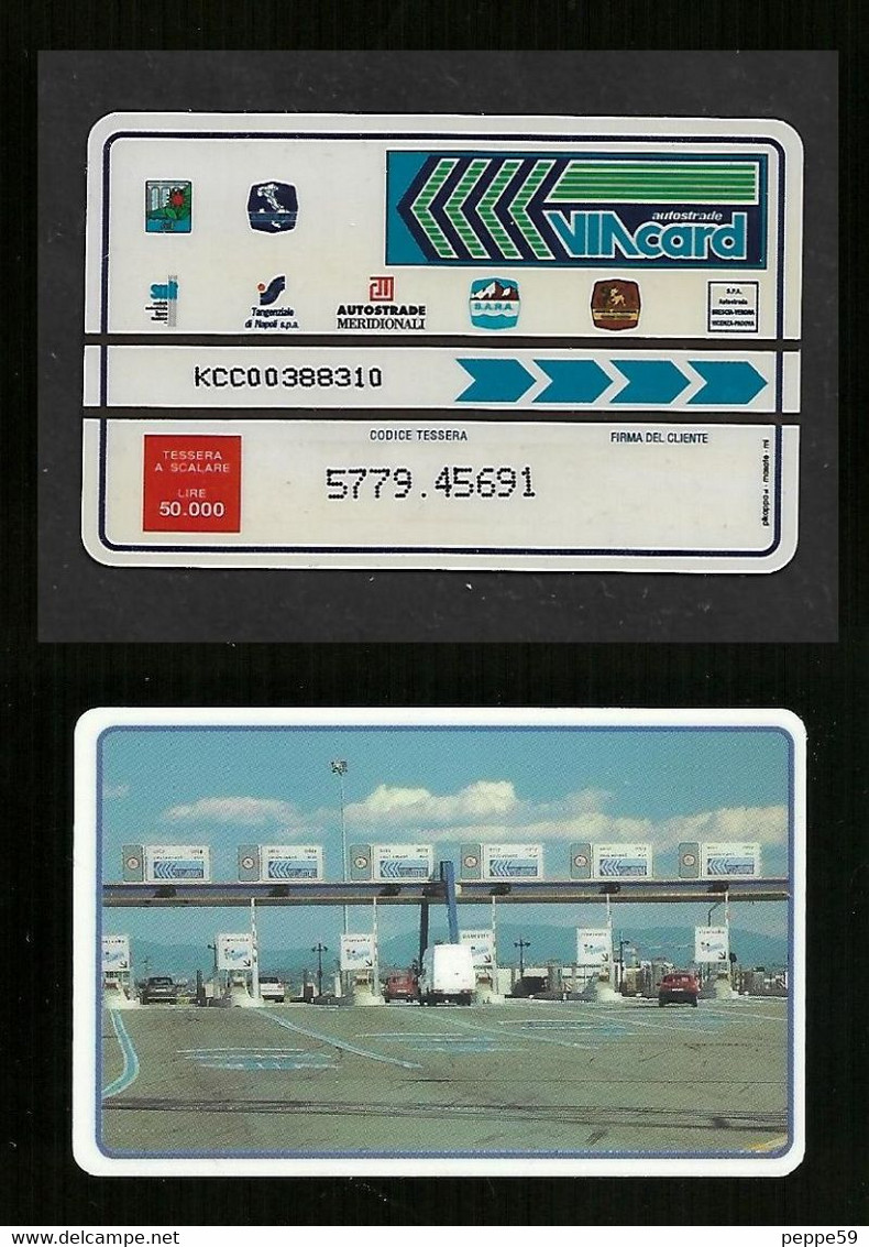 N. 17 Cat. Viacard - Viacard Casello - 8 Simboli Da Lire 50.000 Pkappa - Other & Unclassified