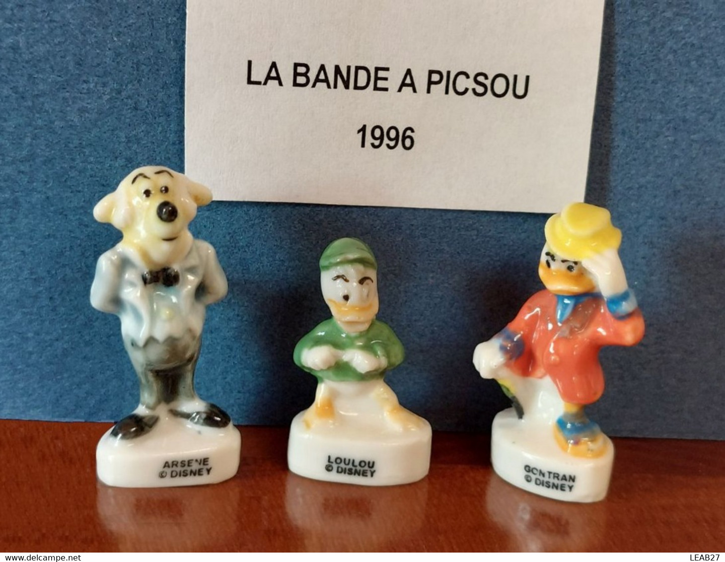 LA BANDE A PICSOU "Arsène", "Loulou" Et "Gontran" - Disney 1996 (Fèves Brillantes) - Disney