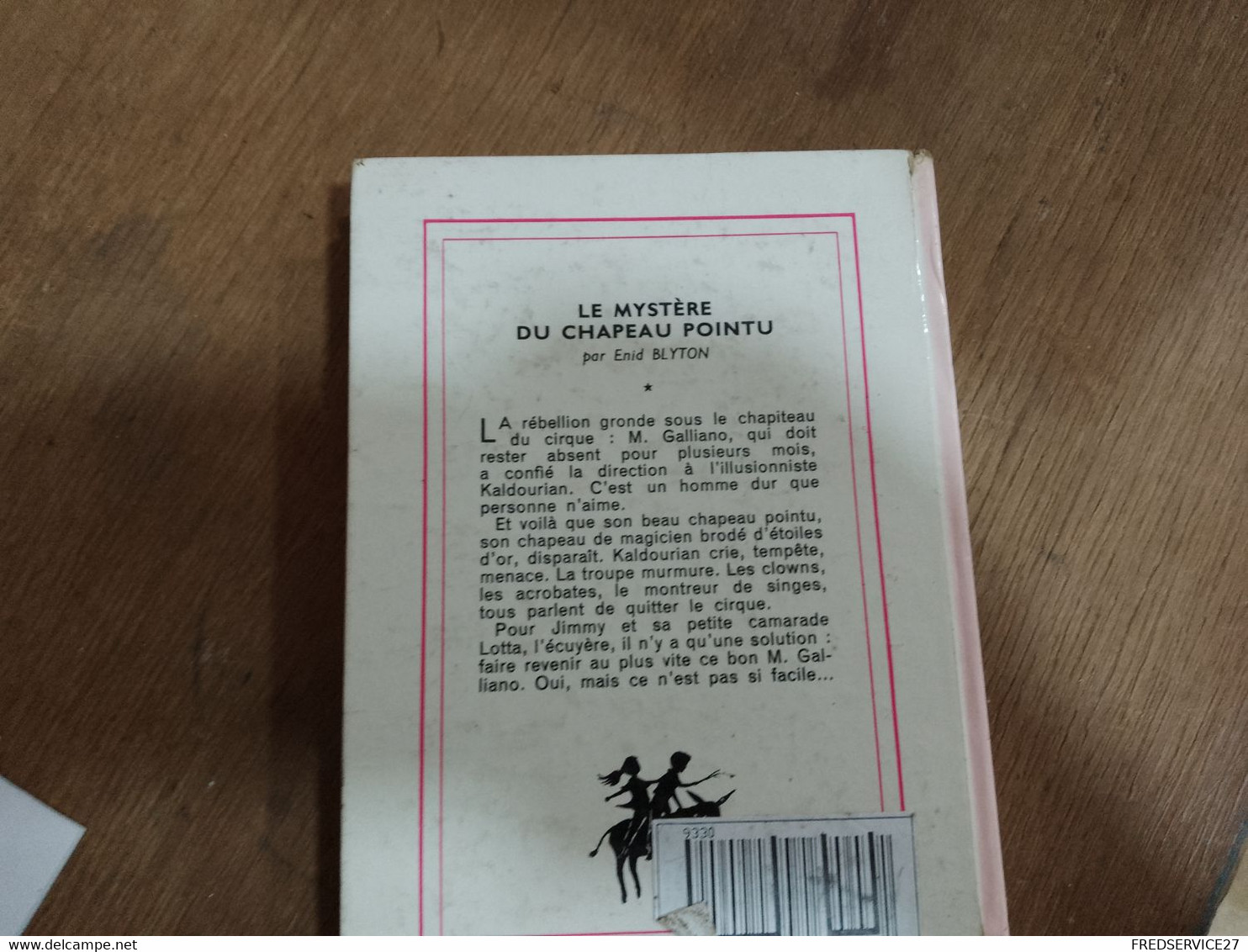 60 // LE MYSTERE DU CHAPEAU POINTU ENID BLYTON 1967 - Bibliotheque Rose