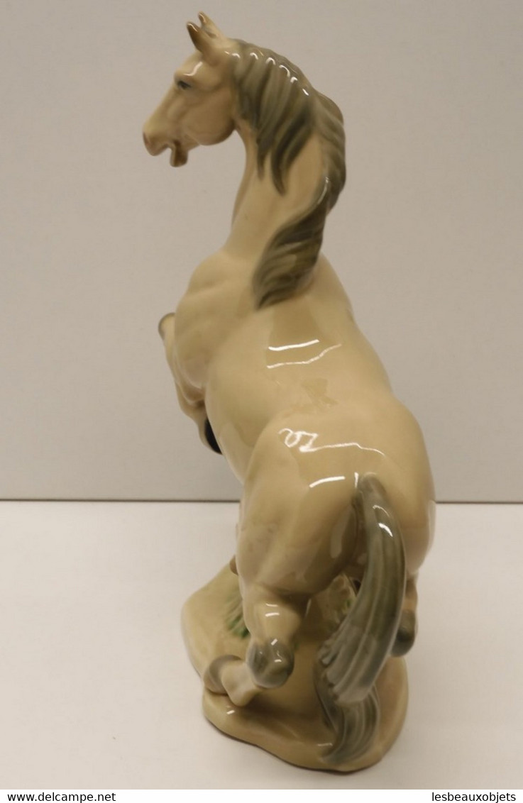 *JOLIE STATUETTE CHEVAL Cabré CERAMIQUE ESPAGNOLE CLEAN COLLECTION DECO XXe  E - Autres & Non Classés