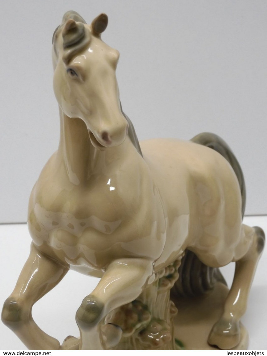 *JOLIE STATUETTE CHEVAL Cabré CERAMIQUE ESPAGNOLE CLEAN COLLECTION DECO XXe  E