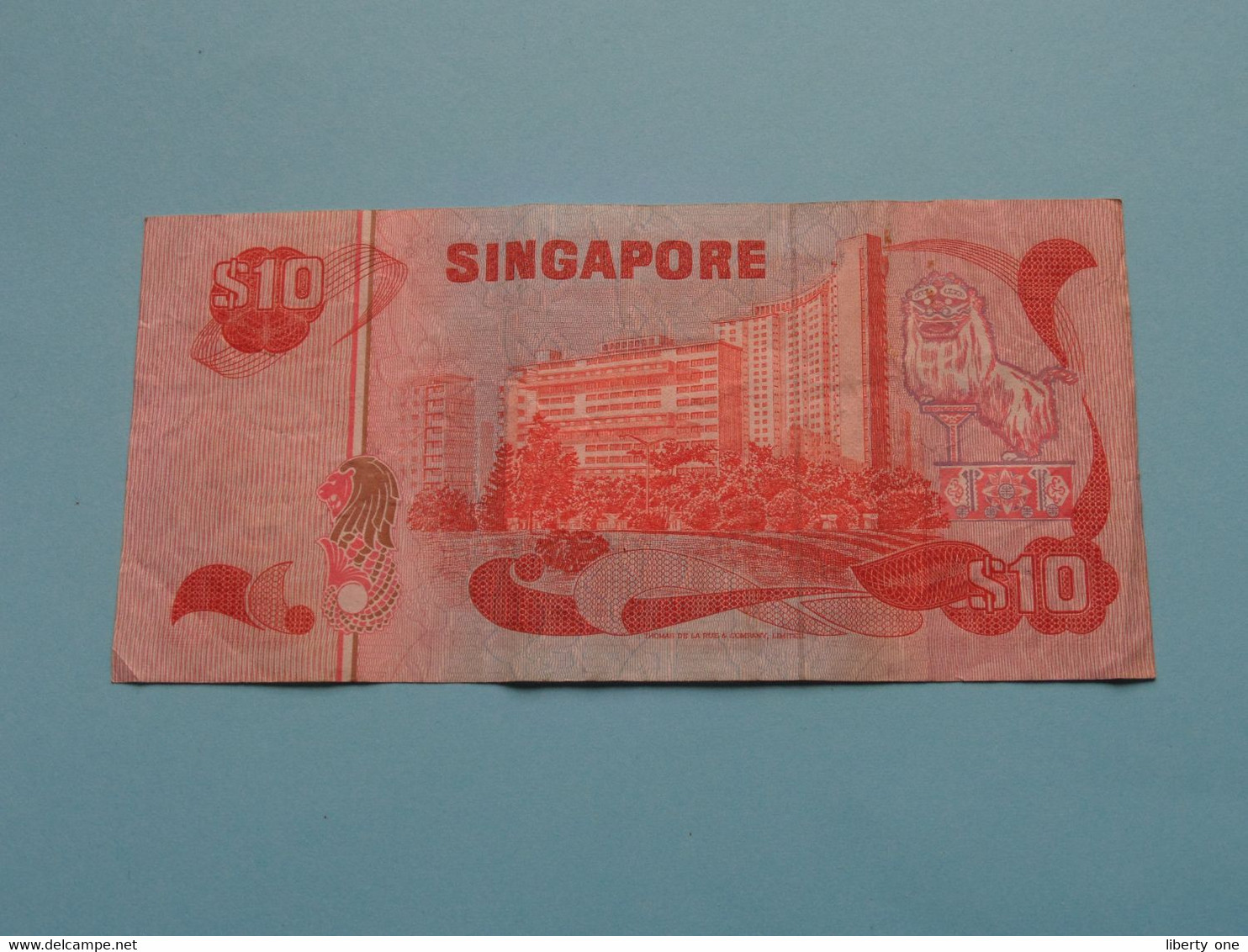 10 $ - Ten Dollars - SINGAPORE ( For Grade, Please See Scans ) Circulated ! - Singapur