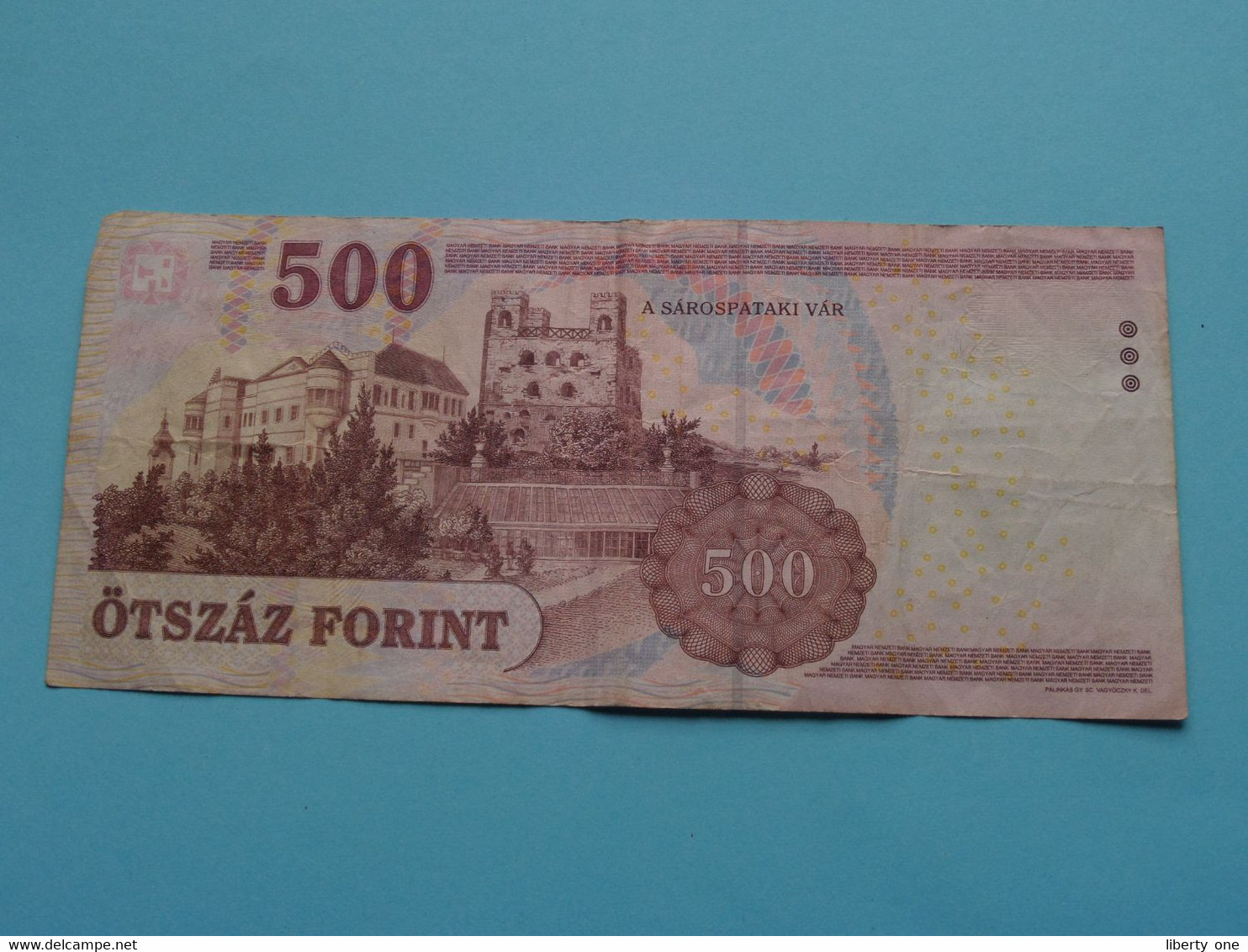 500 ötszaz FORINT - 2008 - MAGYAR Nemzeti Bank ( For Grade, Please See Scans ) Circulated ! - Hongrie