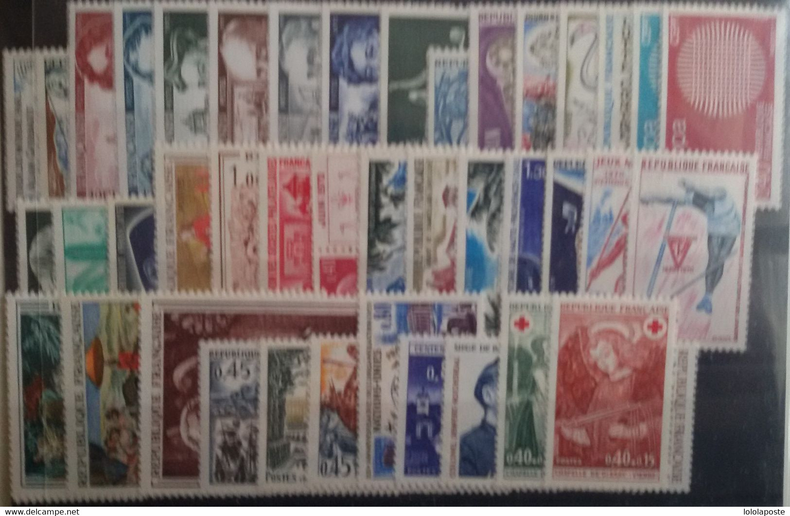 FRANCE - Destockage - Années Complètes De 1970 à 1979 - Timbres Neufs Sans Charnière Au 10 ème De La Cote - 1970-1979