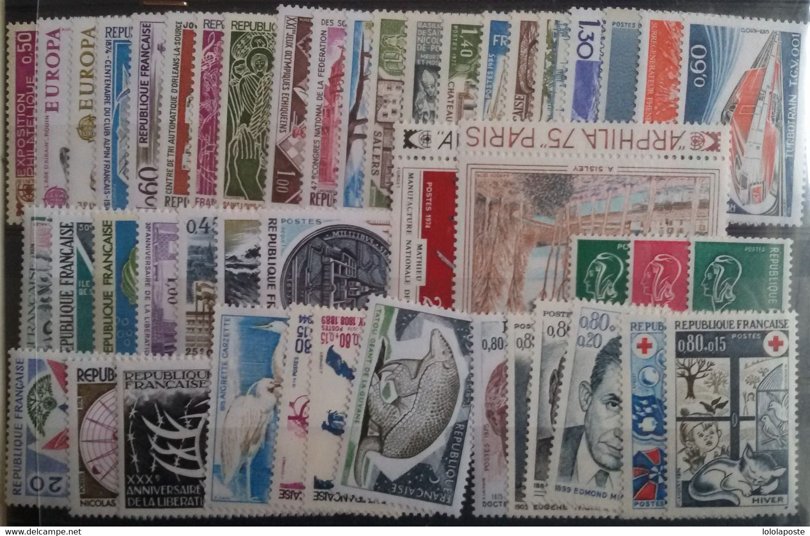 FRANCE - Destockage - Années Complètes De 1970 à 1979 - Timbres Neufs Sans Charnière Au 10 ème De La Cote - 1970-1979