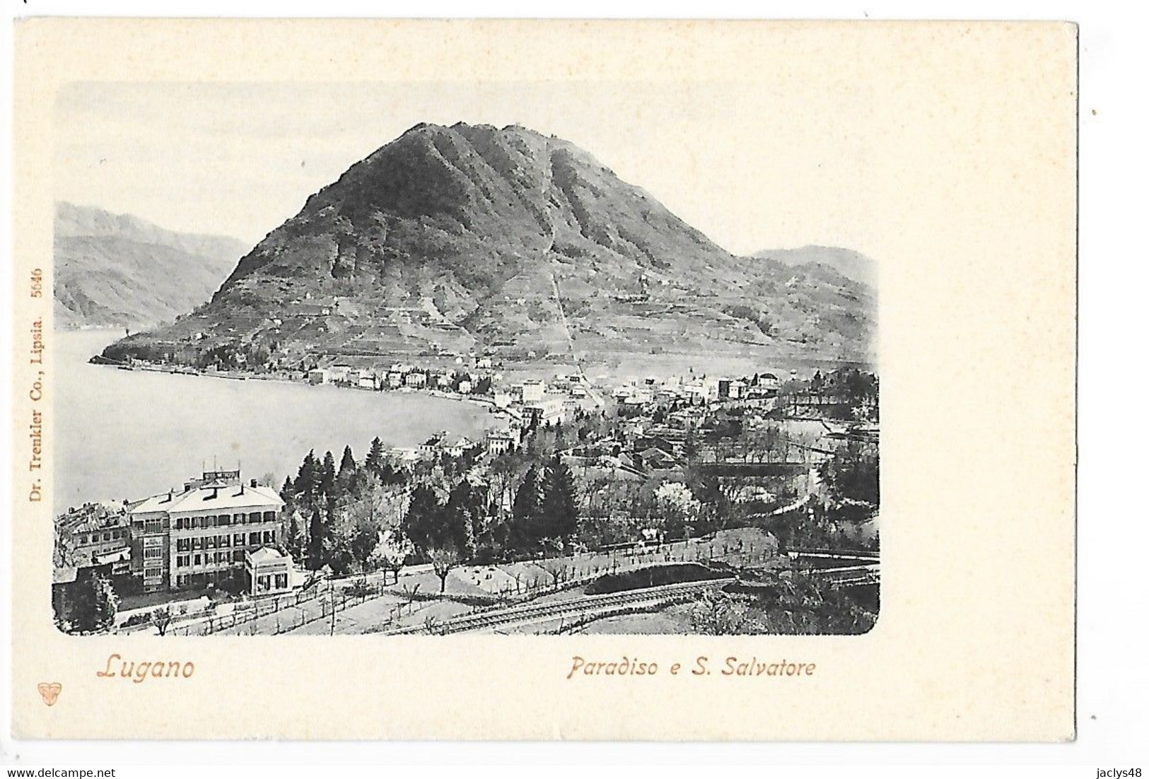 LUGANO  - TESSIN    Paradiso E S. Salvator  L 1 - Paradiso