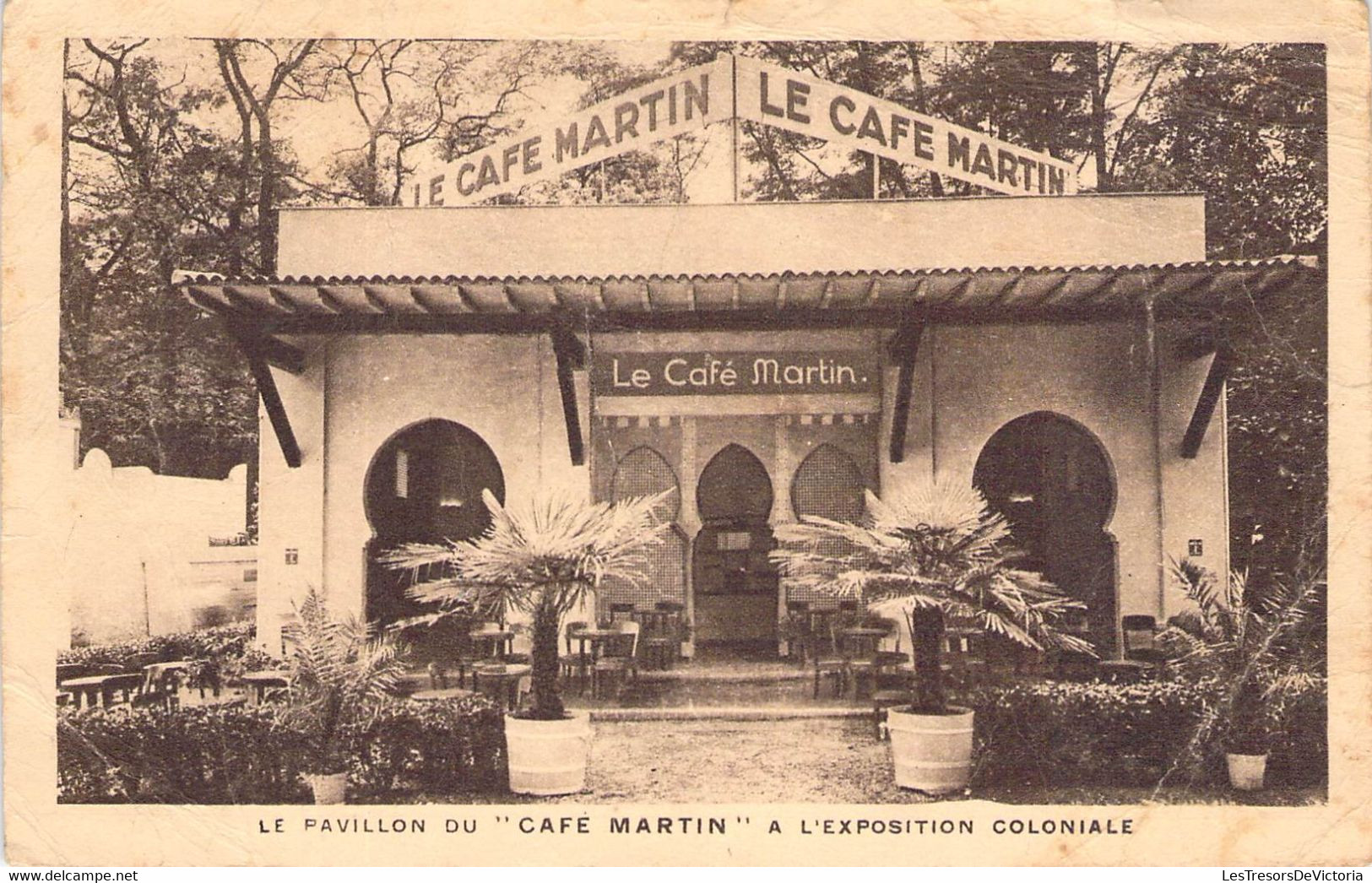 CPA France - Paris - Le Pavillon Du Café Martin à L'exposition Coloniale - Editions Tolmer - Restauration - HORECA - Exhibitions