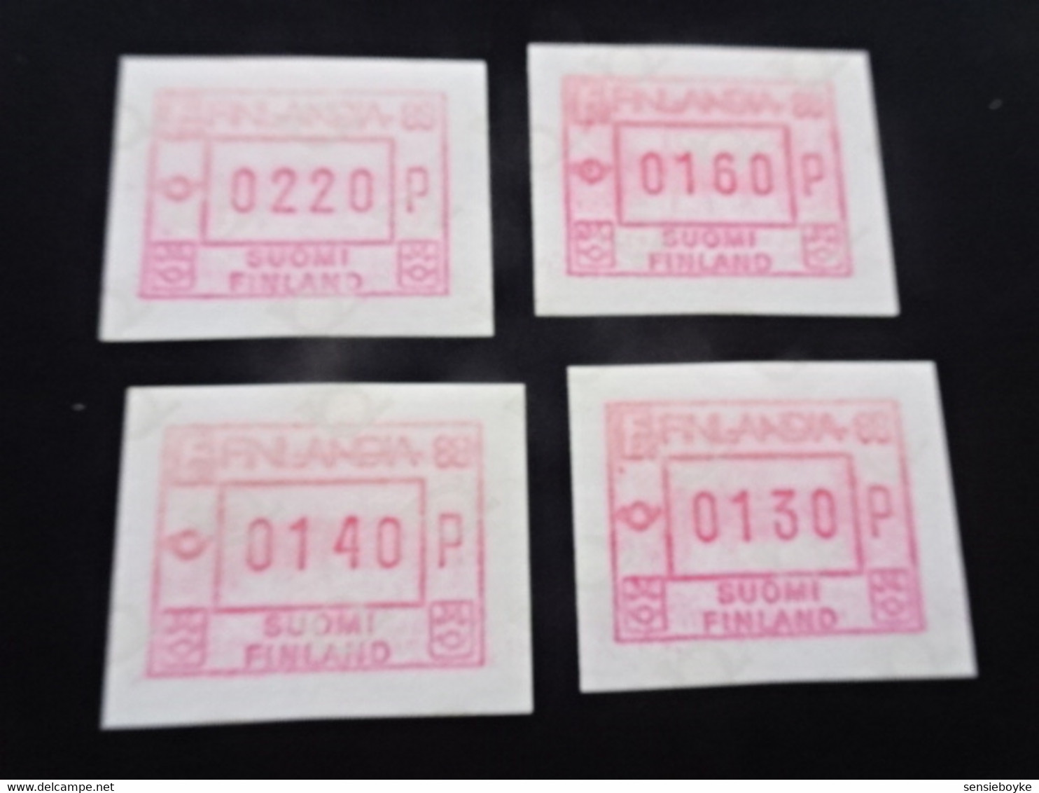 SK953 - ATM Finland - Suomi - Finlandia 1988 - Machine Labels [ATM]