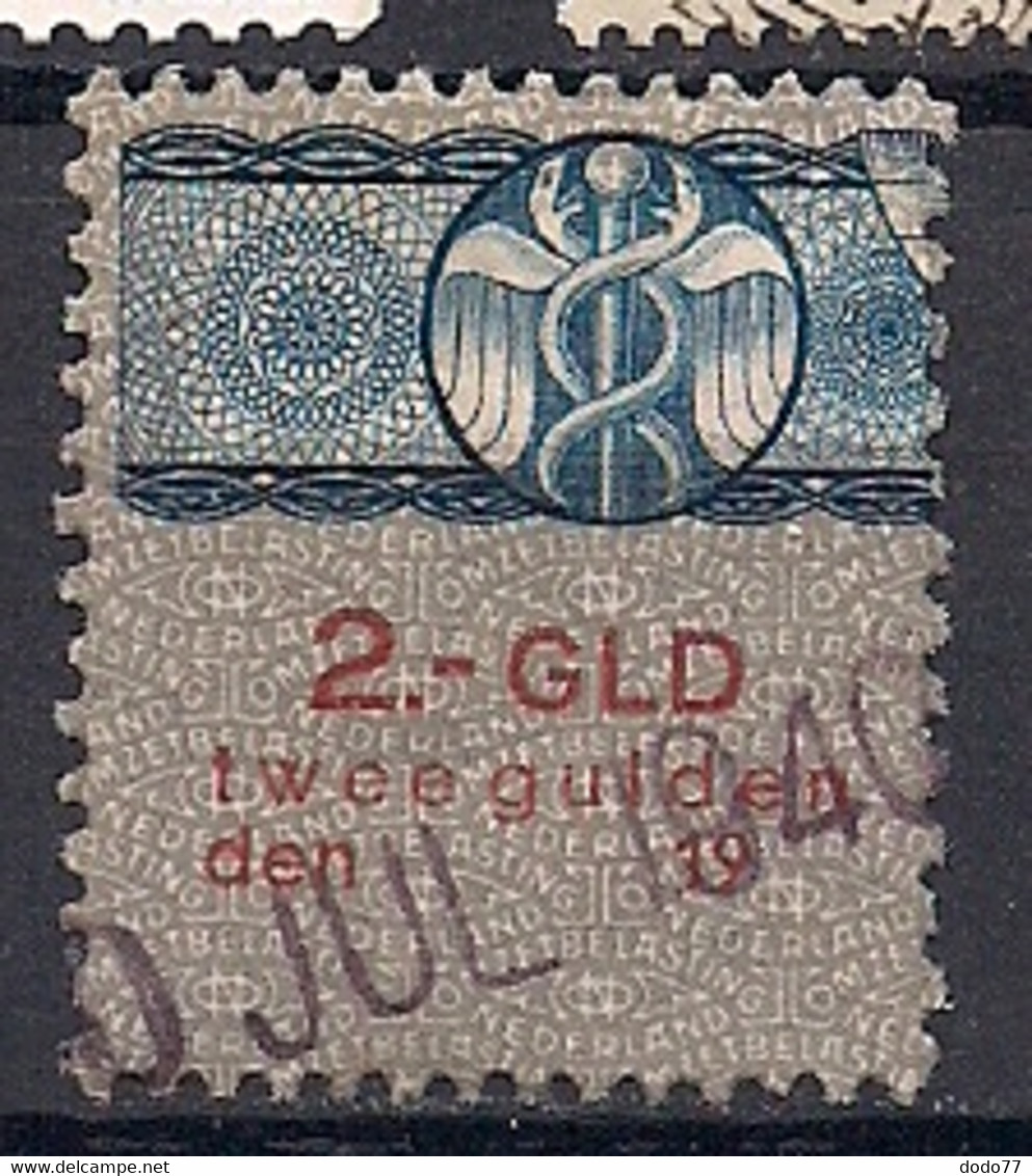 PAYS BAS TIMBRE FISCAL   OBLITERE - Revenue Stamps