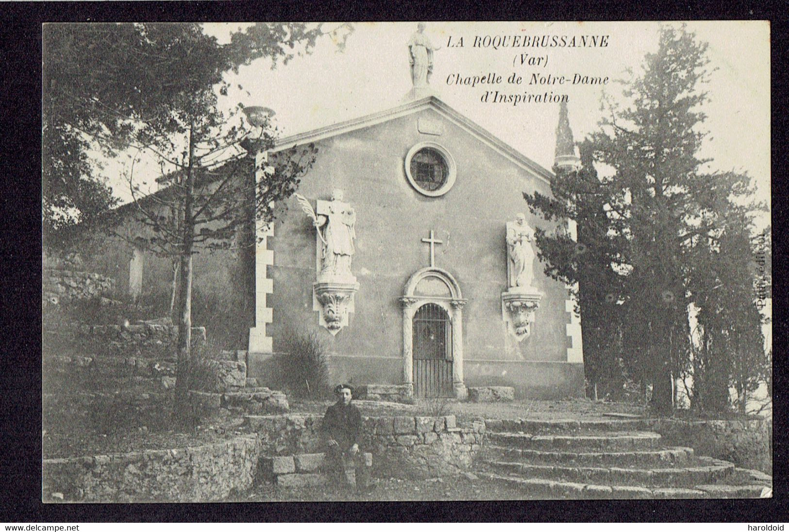 CPA 83 - LA ROQUEBRUSSANNE - CHAPELLE DE NOTRE DAME D INSPIRATION - La Roquebrussanne