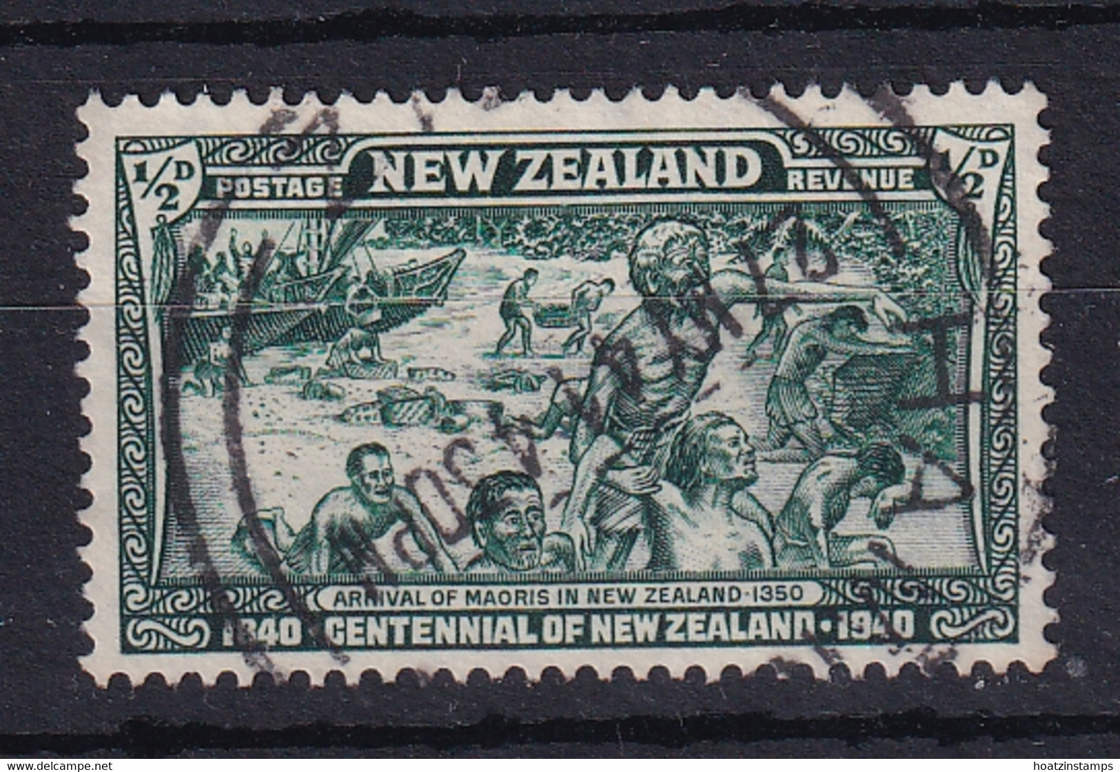 New Zealand: 1940   Centennial    SG613   ½d    Used - Usati