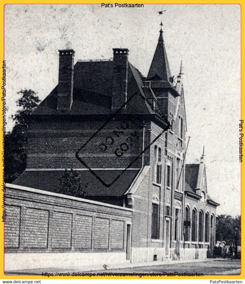 PP-0362 Bourg-Léopold - L'Eglise Et La Poste - De Kerk En Het Post-kantoor - Leopoldsburg