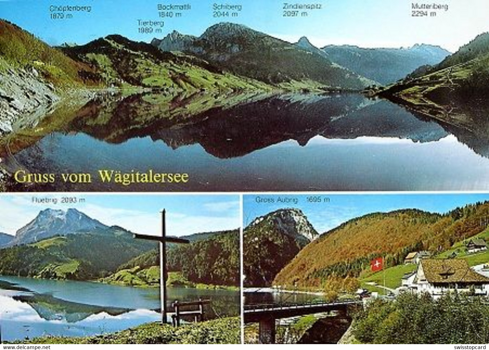 INNERTHAL Gruss Vom Wägitalersee Gasthaus Stausee Fam. Holdenrieder - Innerthal