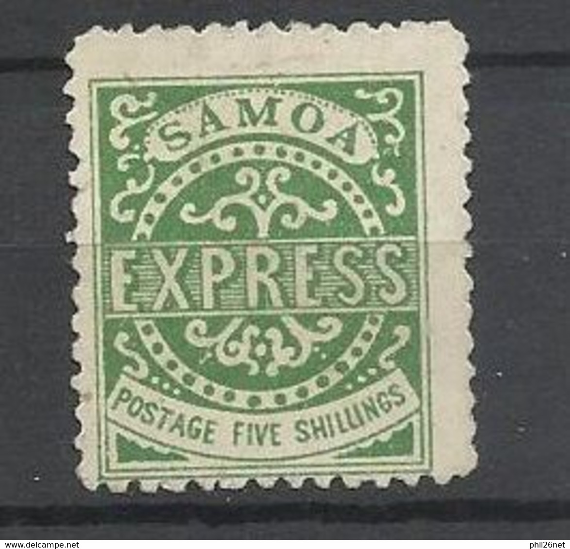 Samoa  Rare     N° 7     Neuf   (  *  )    B/TB   Voir Scans   Soldes ! ! ! - Samoa