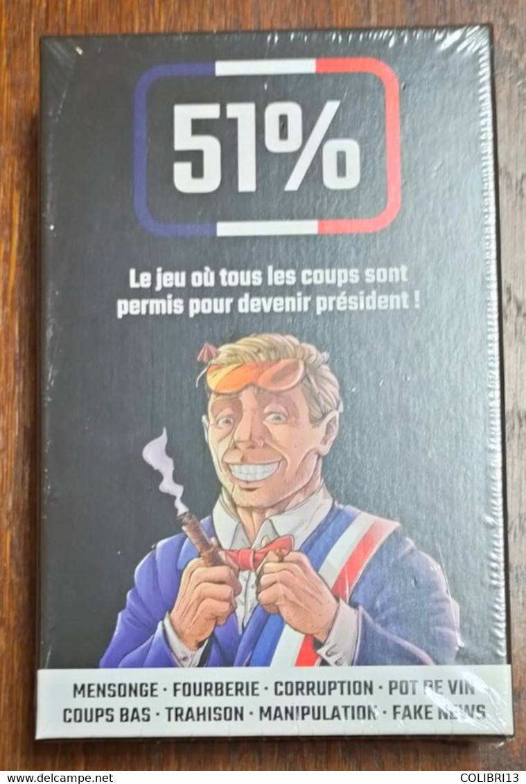 JEU 51% Jeu Ou Tous Les Coups Sont Permis:  Politique, Municipale, Présidentielle,deputation....POUR S ENTRAINER - Sonstige & Ohne Zuordnung