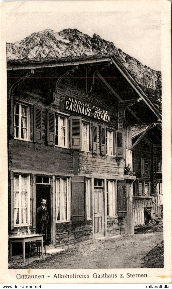 Guttannen - Alkoholfreies Gasthaus Z. Sternen - Guttannen