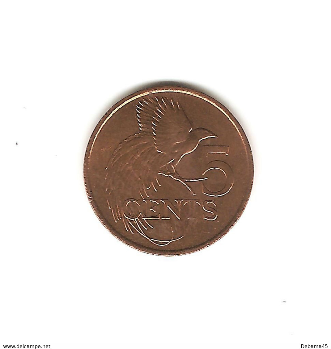 388/ Trinité Et Tobago : 5 Cents 1992 - Trinidad En Tobago