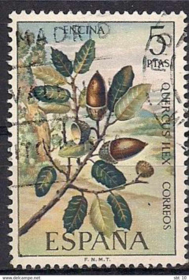 Spain 1972 - Gutierrez Solana Paintings Evergreen Oak Scott#1715 - Used - Oblitérés