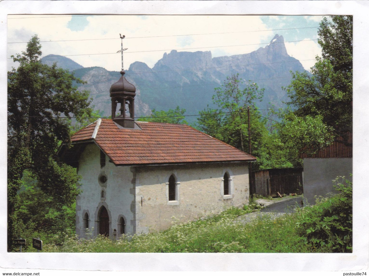 CPSM:  14 X 9  -  MAGLAND  -  Chapelle  De  CHERON - Magland