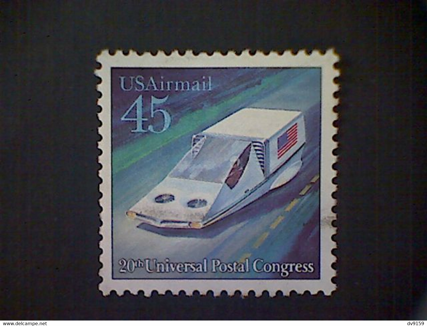 United States, Scott #C123, Used(o), 1989, Hover Truck, 45¢, Multicolored - 3a. 1961-… Used