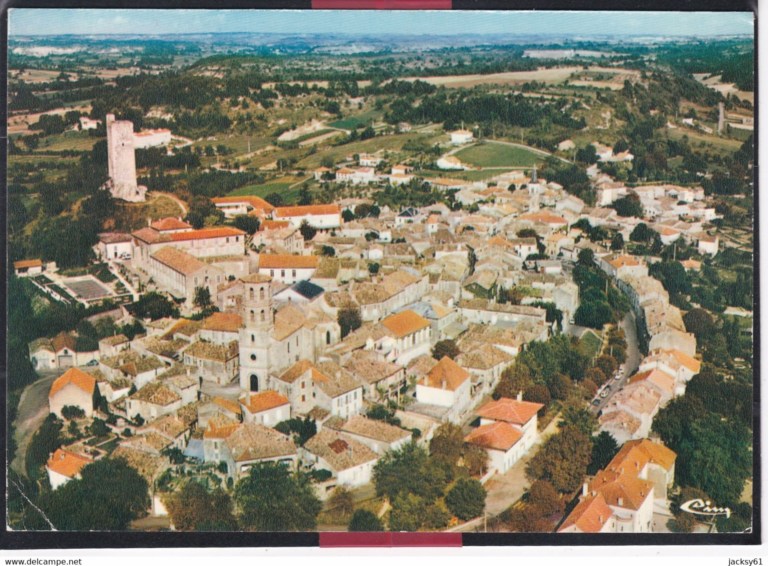 46 - Montcuq - Vue Générale Aérienne - Montcuq