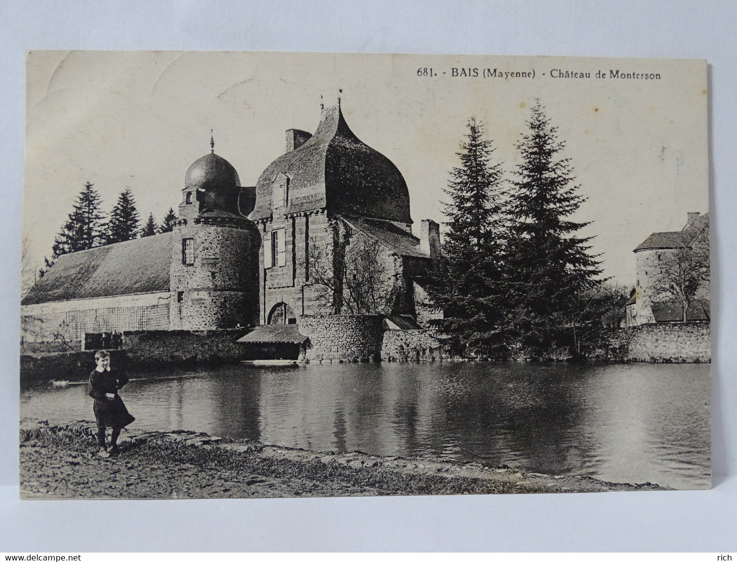 CPA 53 Mayenne - BAIS - Château De Monterson - Bais