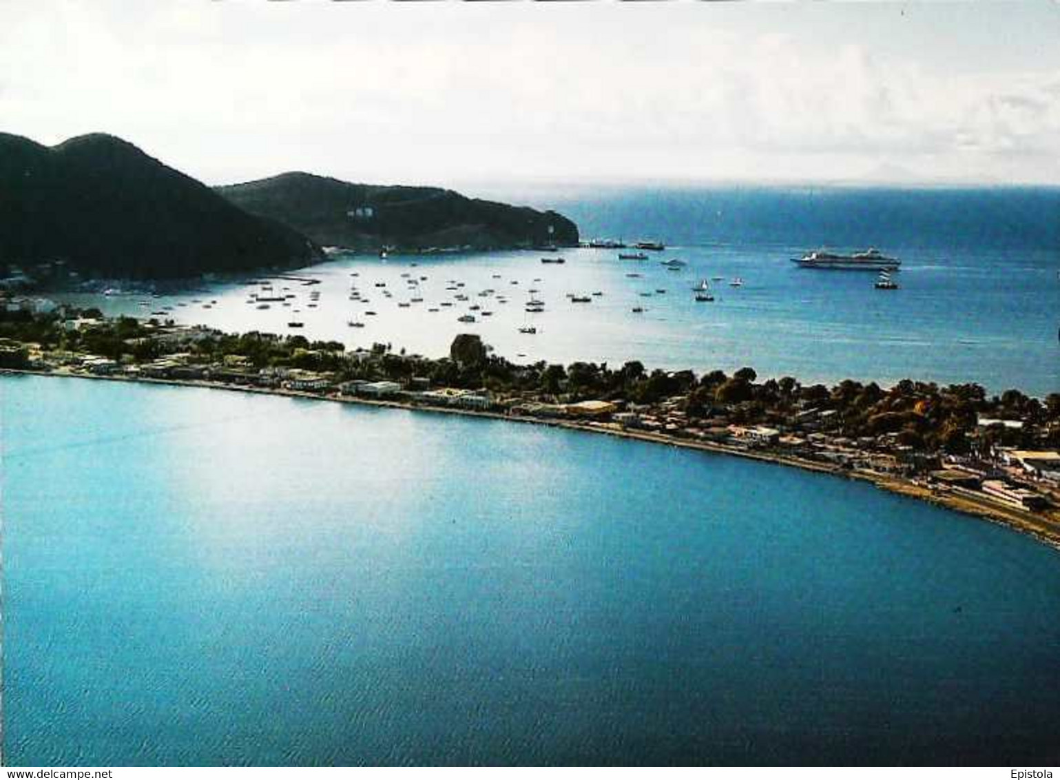 ►   St Maarten  St Martin Philipsburg Between The Famous Salt Ponds And Great Harbour - Sint-Marteen