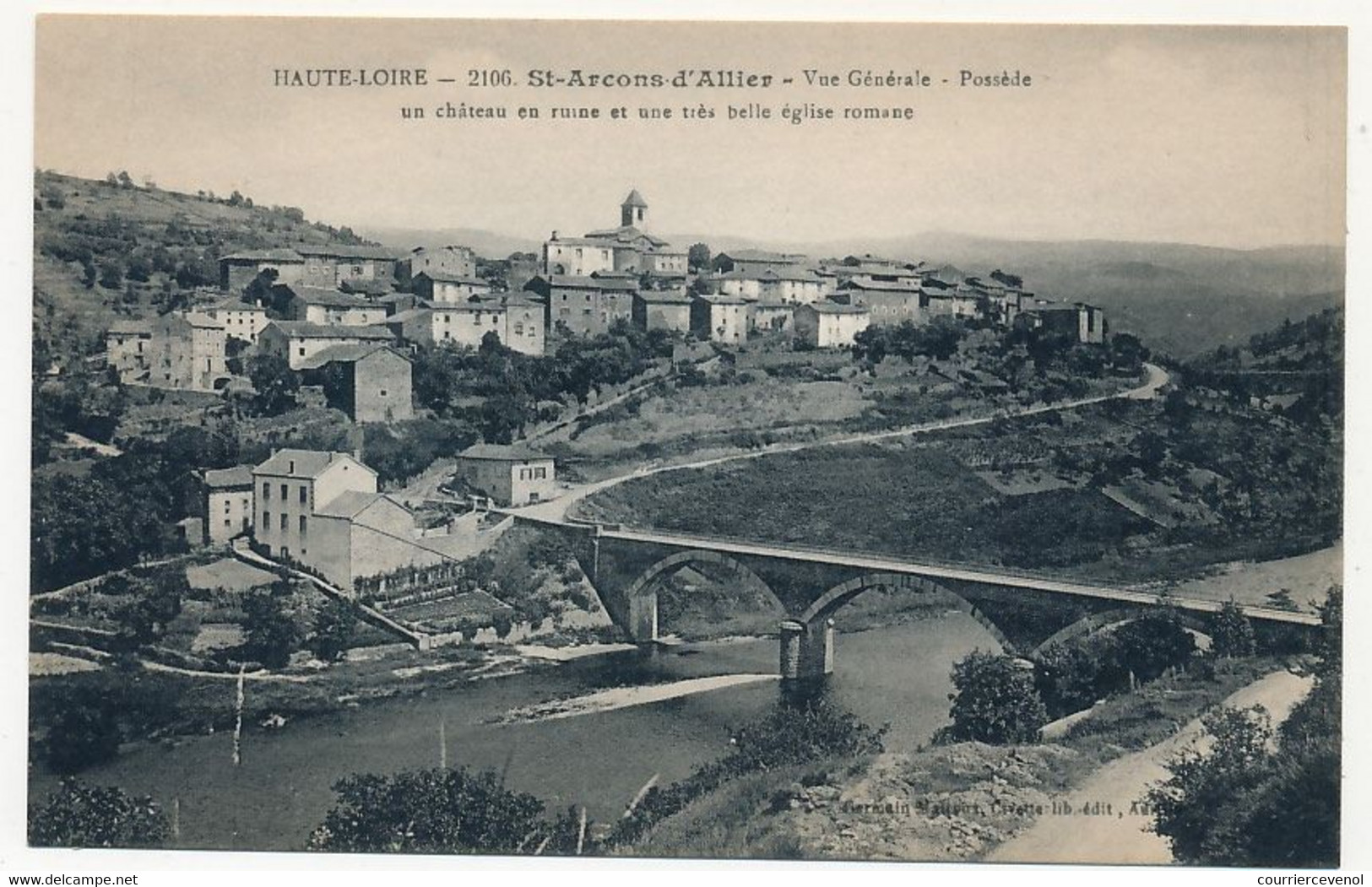 CPA - St-ARCONS-d'ALLIER (Haute Loire) - Vue Générale - Autres & Non Classés