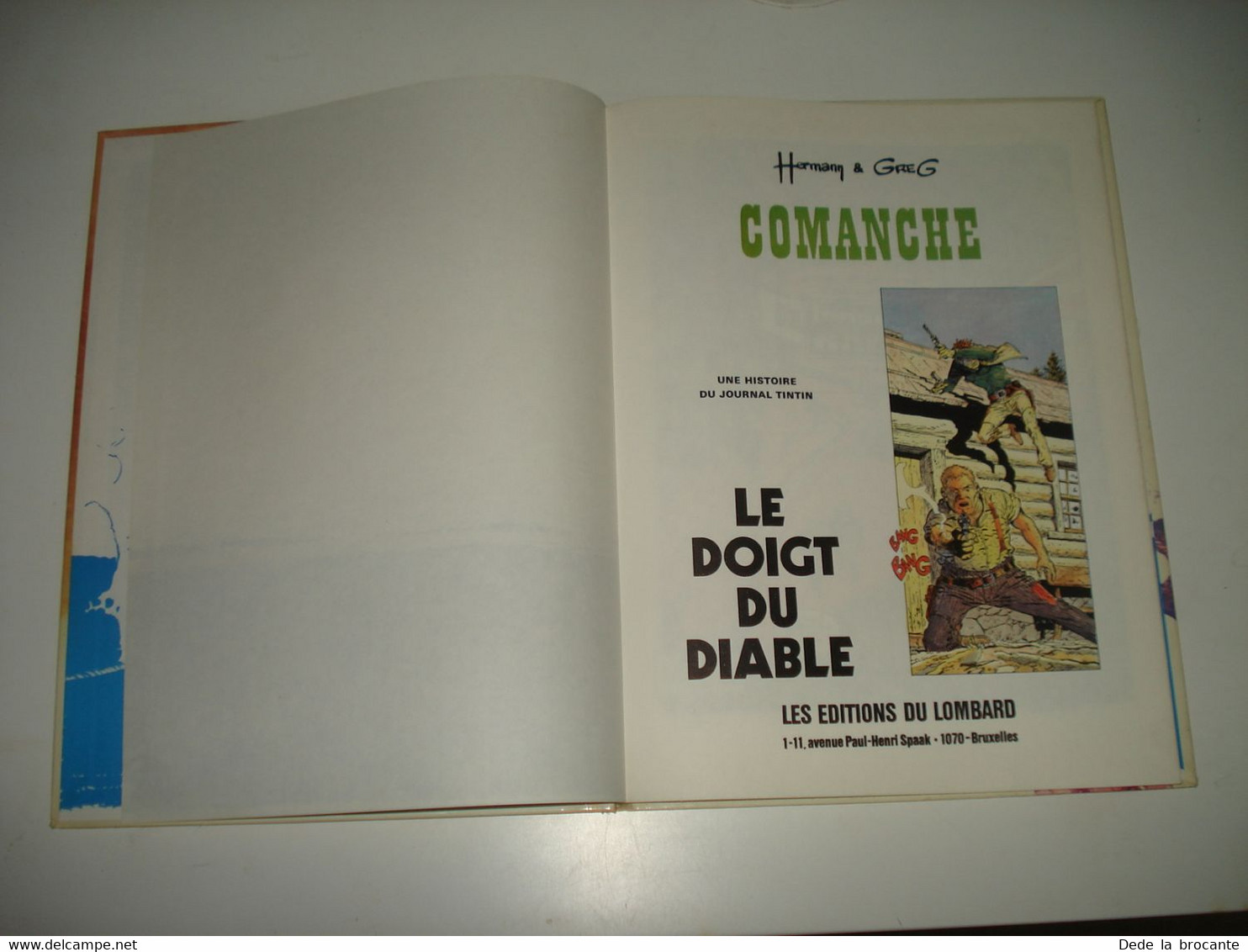 C46 / Comanche  " Le Doigt Du Diable " - EO 1977  - Proche Du Neuf - Comanche