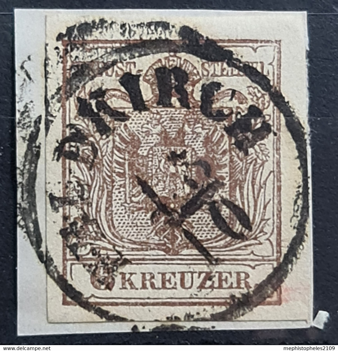 AUSTRIA 1850/54 - Canceled - ANK 4 - 6kr - Gebraucht