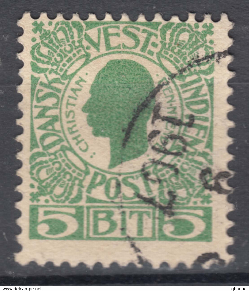 Denmark Danish Antilles (West India) 1905 Mi#29 Yvert#27 Used - Deens West-Indië