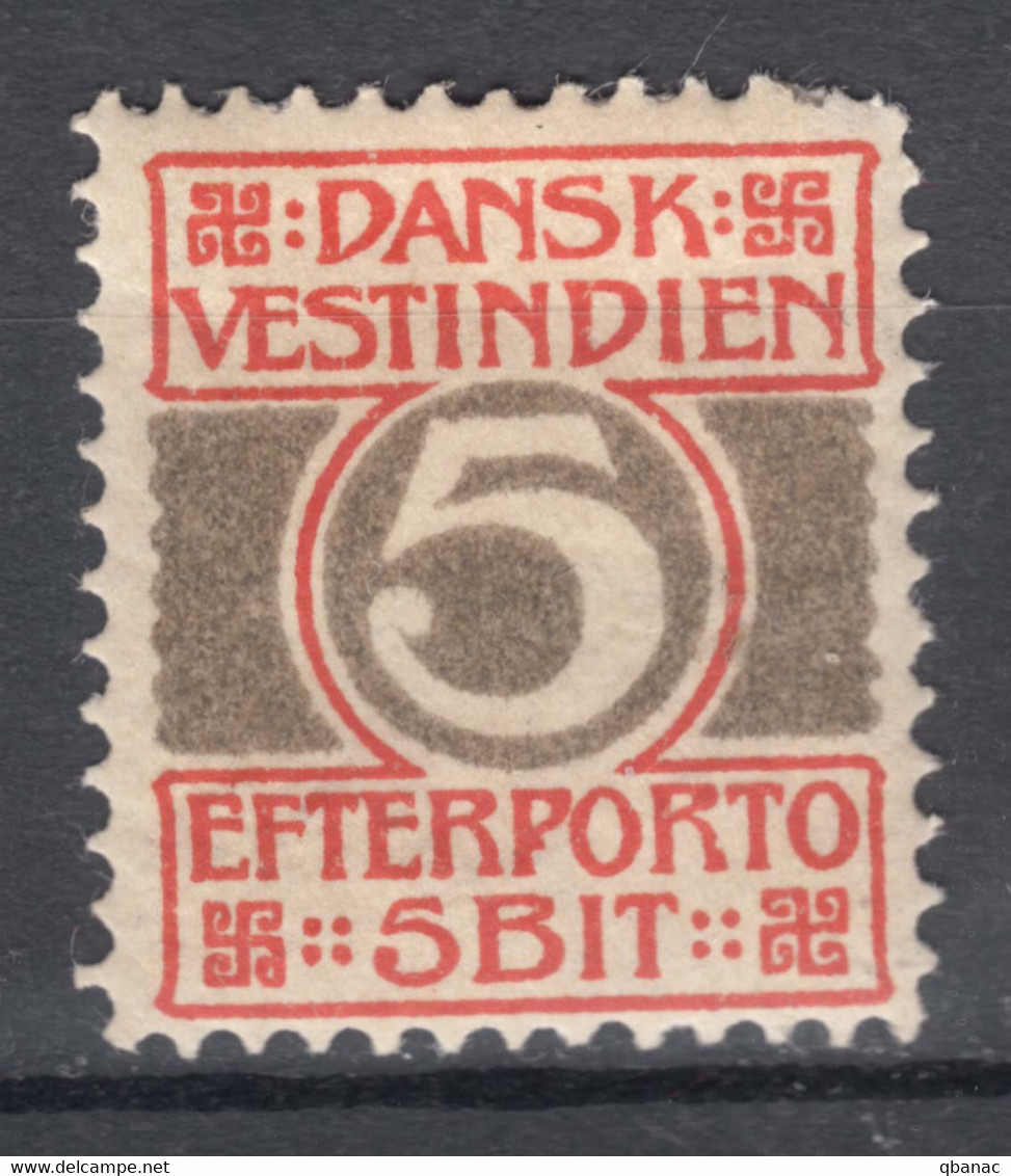 Denmark Danish Antilles (West India) 1905 Mi#5 Mint Hinged - Denmark (West Indies)