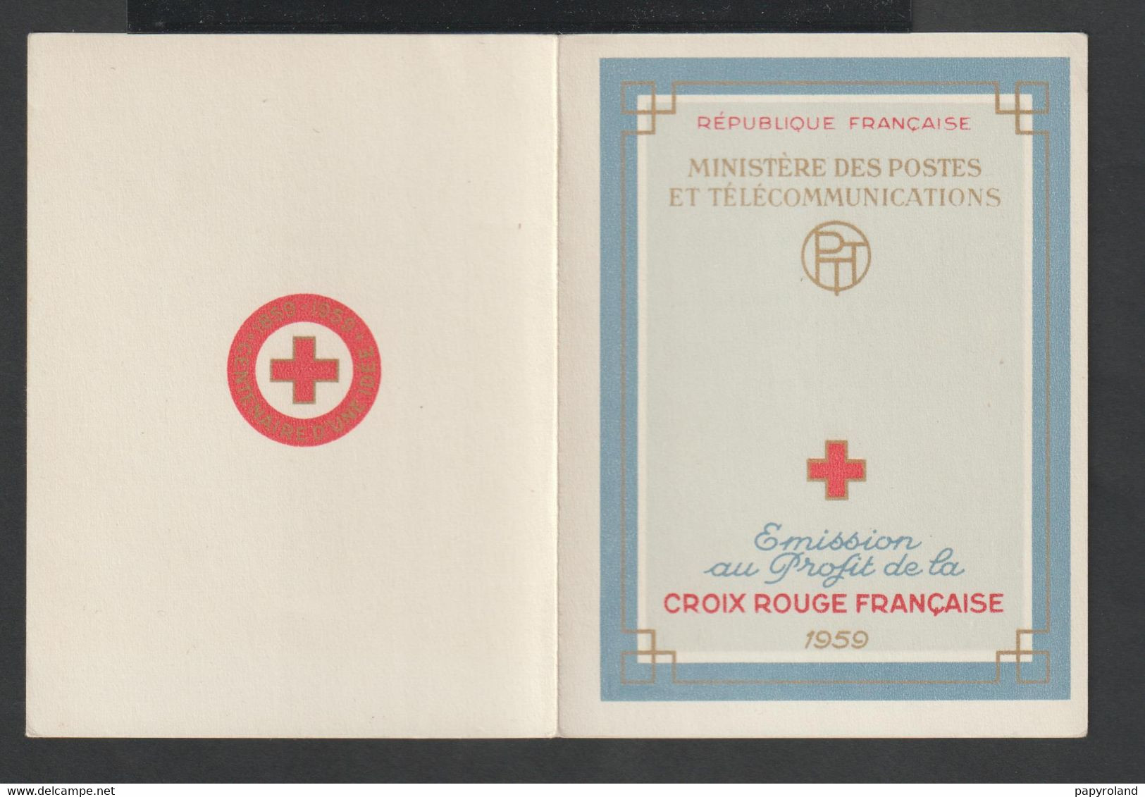 CARNET CROIX ROUGE - N°2008 - 4 Timbres De Chaque (1226 Et 1227) -  1959 - Neuf Sans Charnière - ** - Croix Rouge