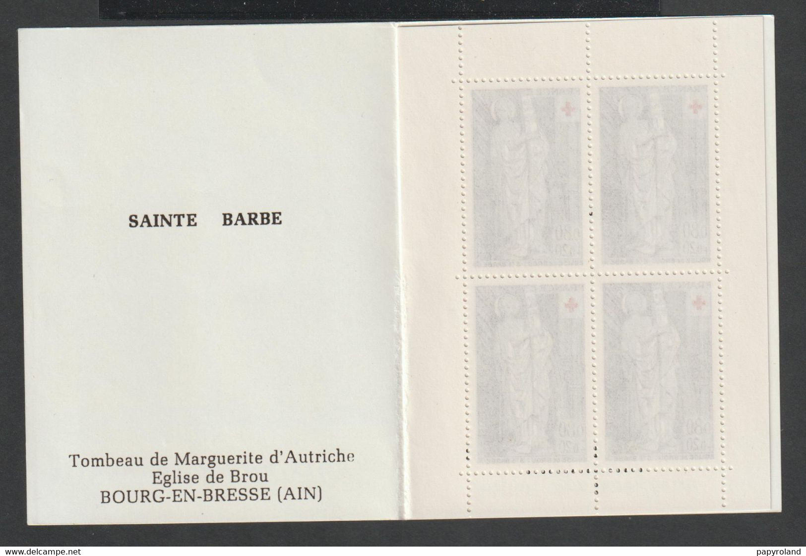 CARNET CROIX ROUGE - N°2025 - 4 Timbres De Chaque (1910 Et 1911) -  1976 - Neuf Sans Charnière - ** - Croix Rouge