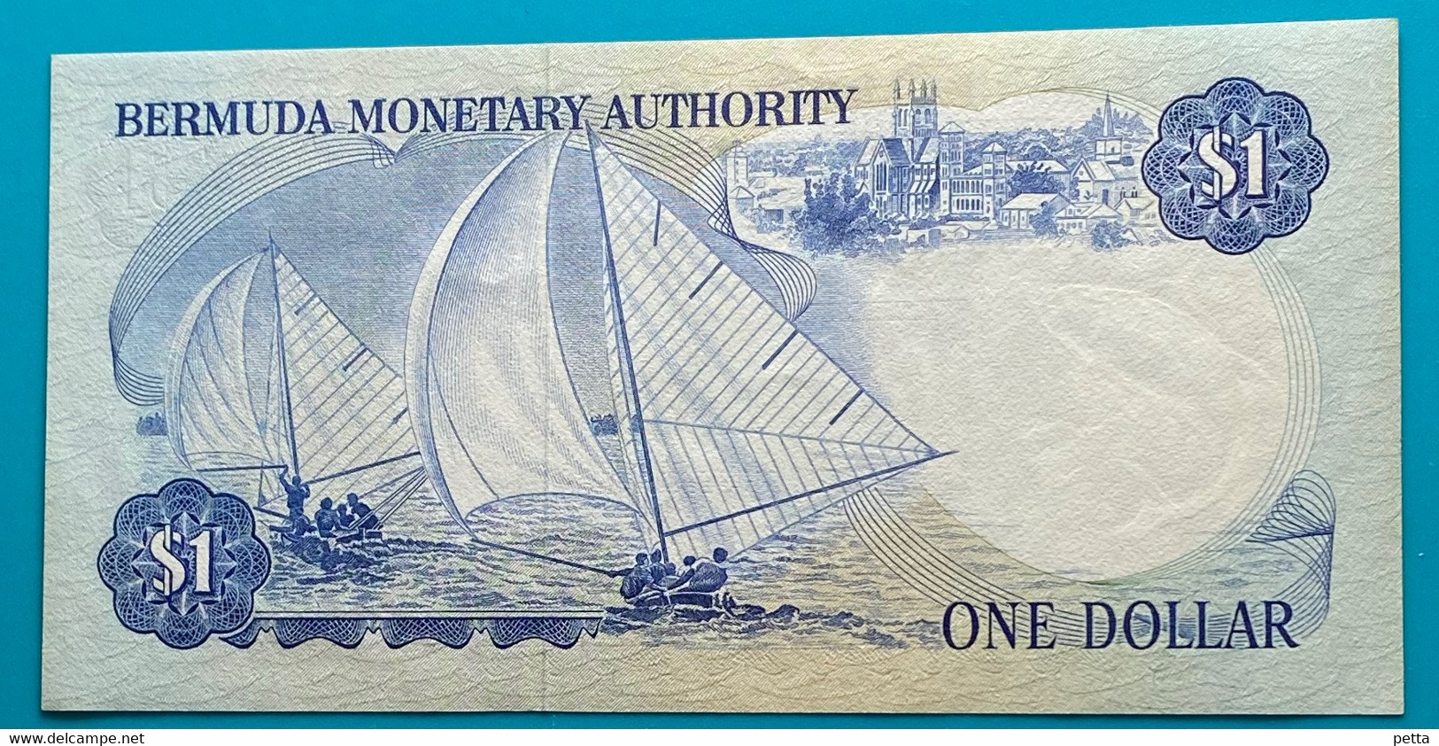 Billet De 1$ Des Bermudes 1st Septembre 1979 / Vendu En L’état - Bermude