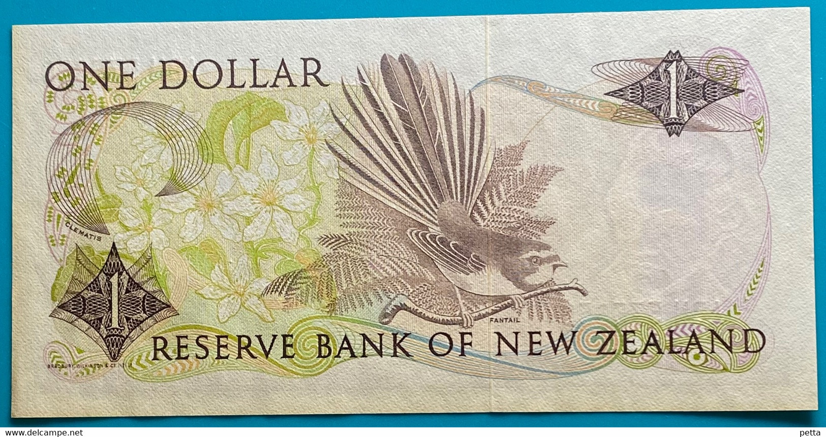 Billet De 1$ De Nouvelle Zélande 1985 / Vendu En L’état - Neuseeland