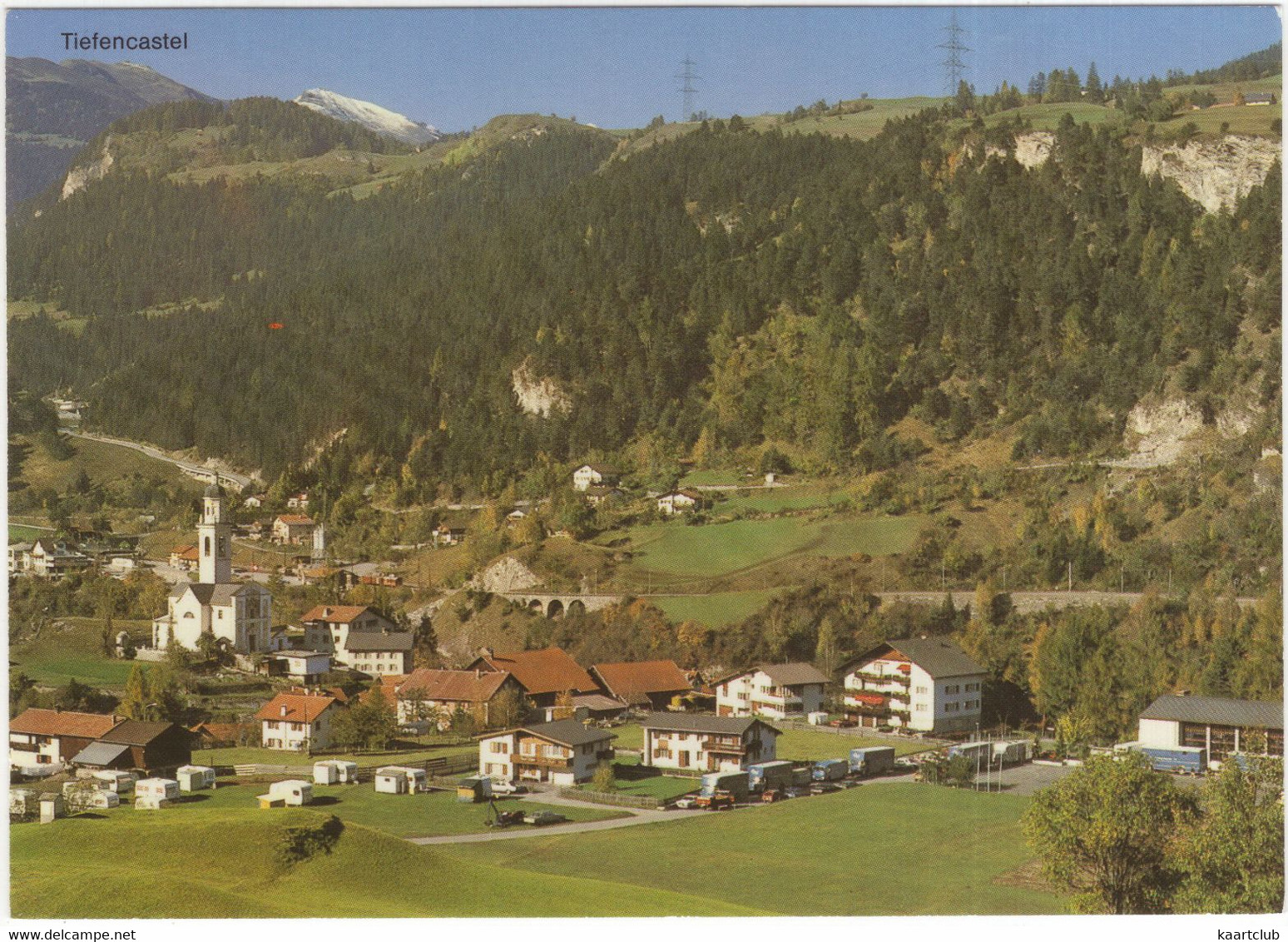 Tiefencastel Am Julierpass -  (Schweiz/Suisse/CH) - Tiefencastel