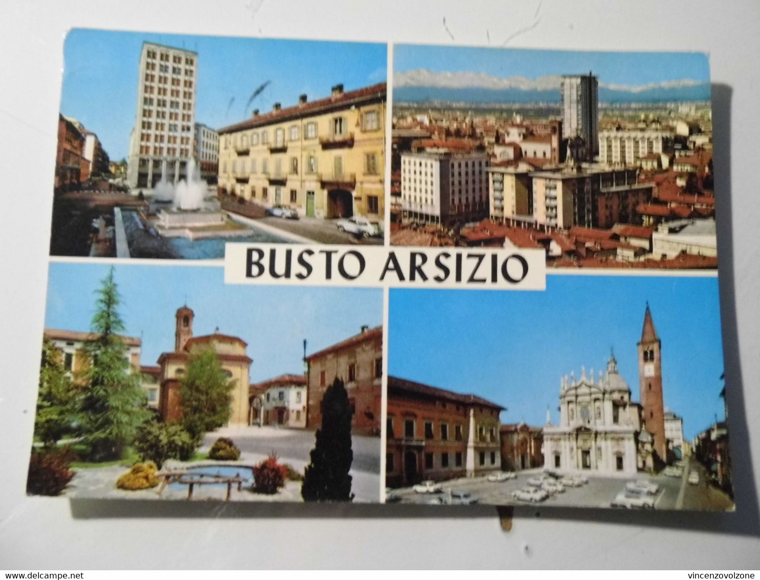 Cartolina Viaggiata "BUSTO ARSIZIO" 1972 - Busto Arsizio