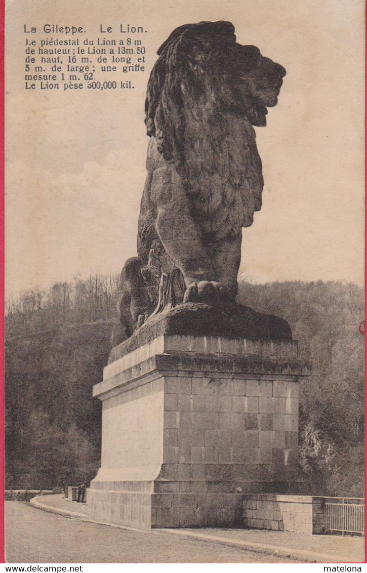 BELGIQUE LIEGE BAELEN LA GILEPPE LE LION - Baelen