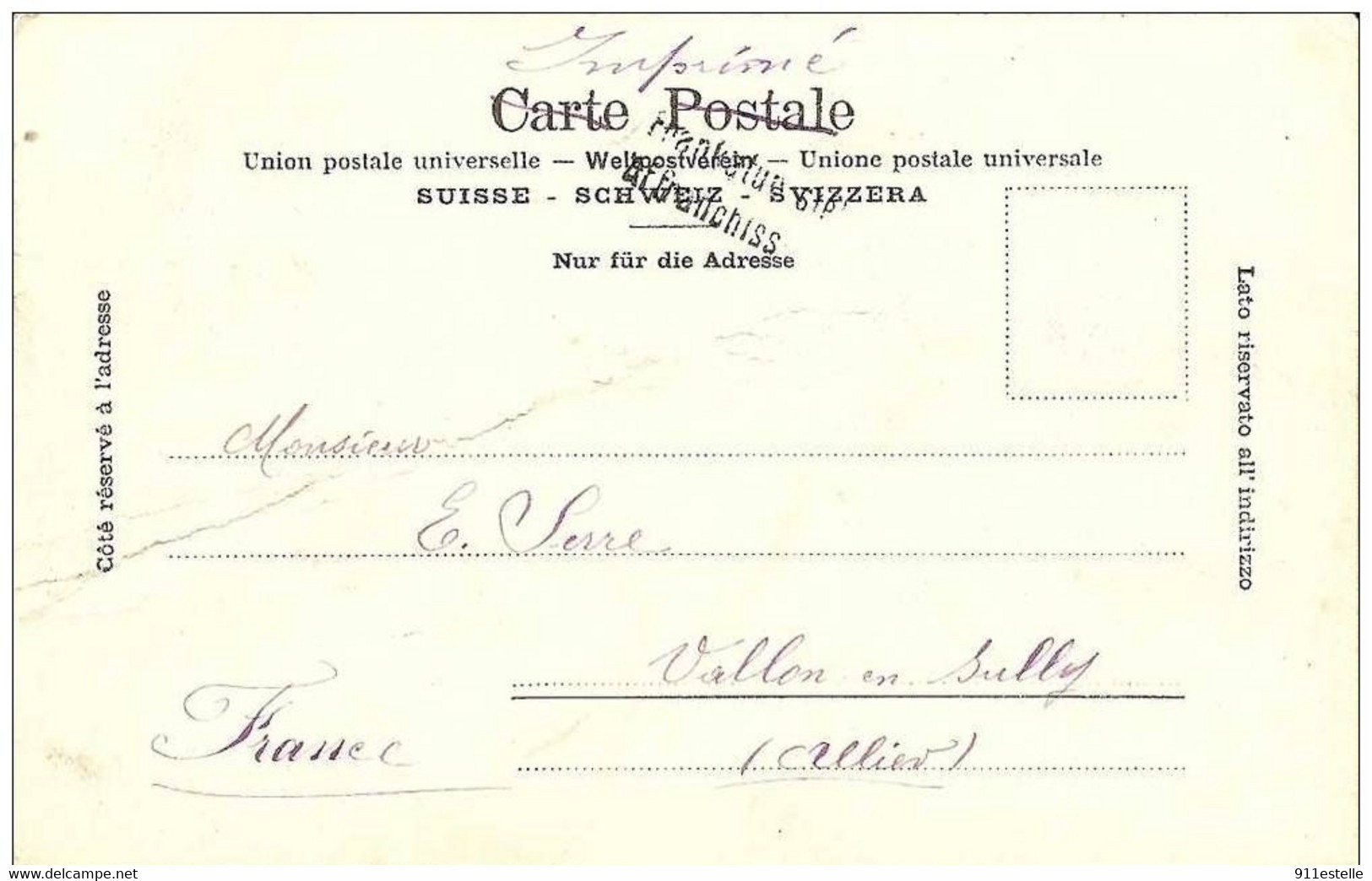 LAC DE WALENSTADT   ( 1 Pli Horizontal ) - Sonstige & Ohne Zuordnung