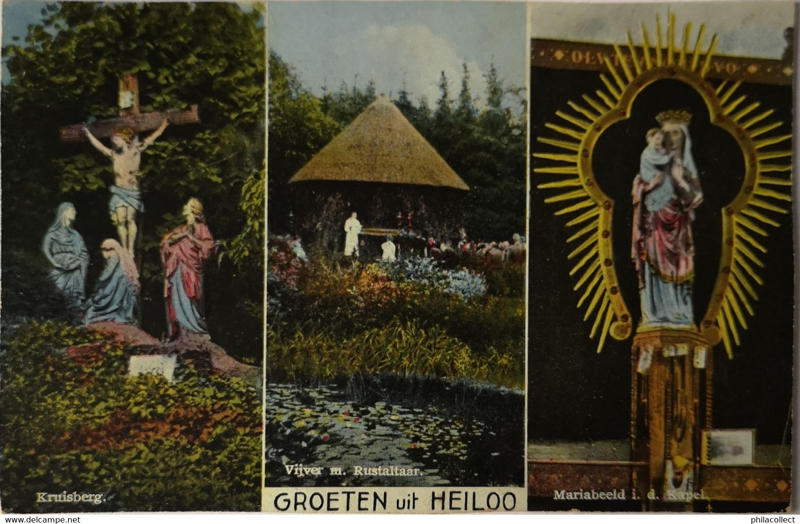 Heiloo // Groeten Uit (kleur) 1945 - Other & Unclassified