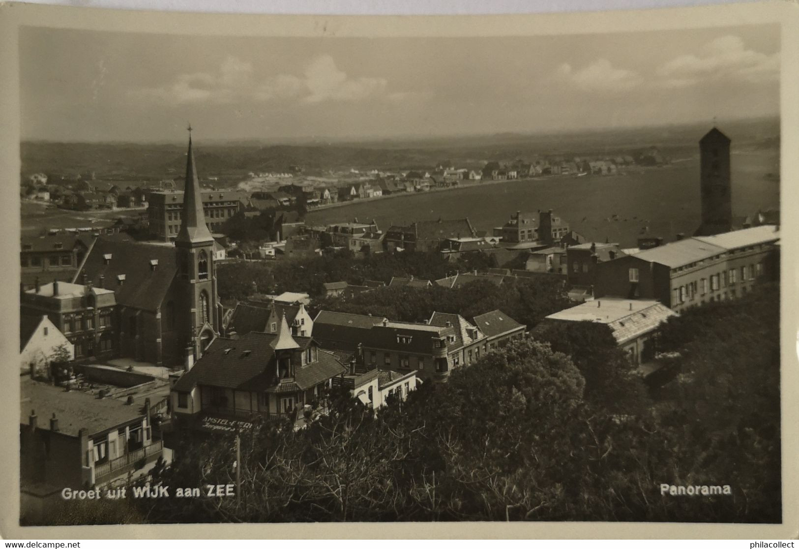 Wijk Aan Zee // Groet Uit - Panorama 19?? - Wijk Aan Zee